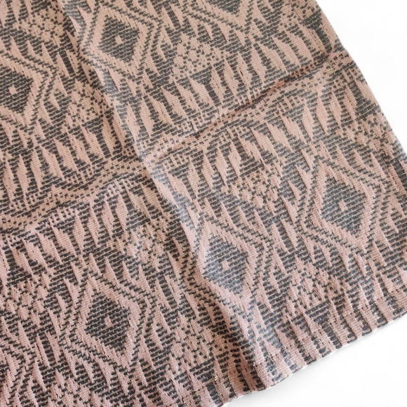 Anthropologie Square Cloth Napkins Pink & Gray - Picture 3 of 5